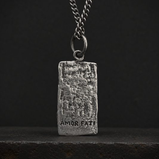 Amor Fati Silver Pendant