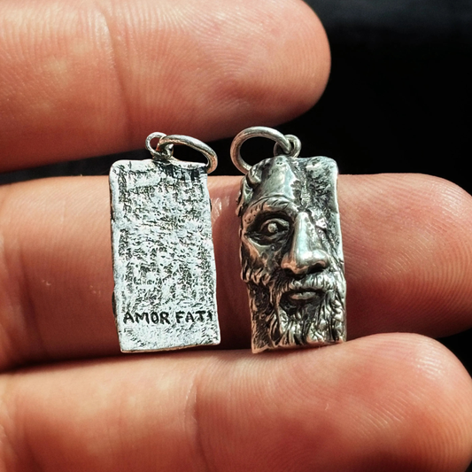 Amor Fati Pendant - Hidden Depths Silver