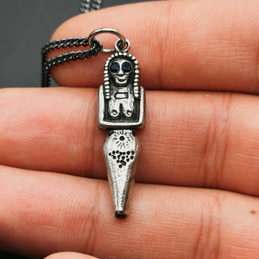 Ancient Egyptian Figurine Necklace - Hidden Depths