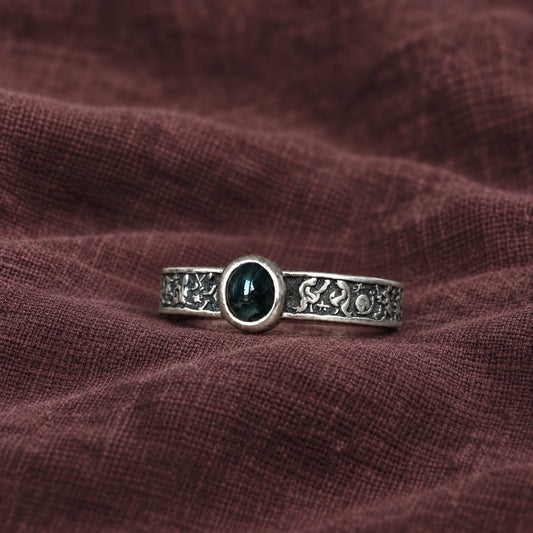 Medieval Marginalia Dainty Ring