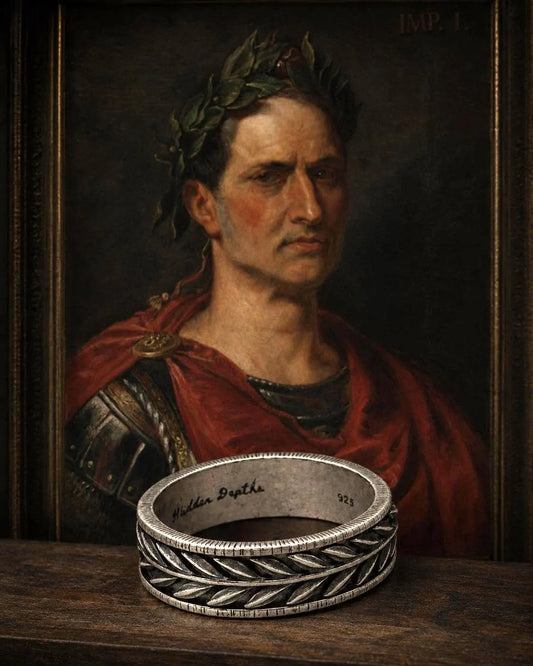 Mens Laurel Wreath Ring