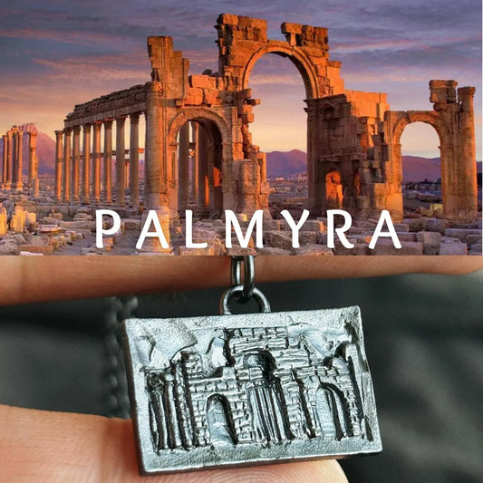 Ancient City of Palmyra Necklace