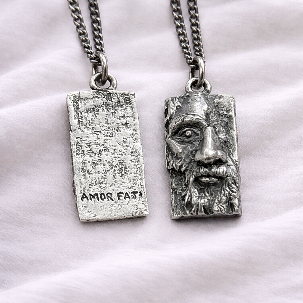 Amor Fati Silver Pendant