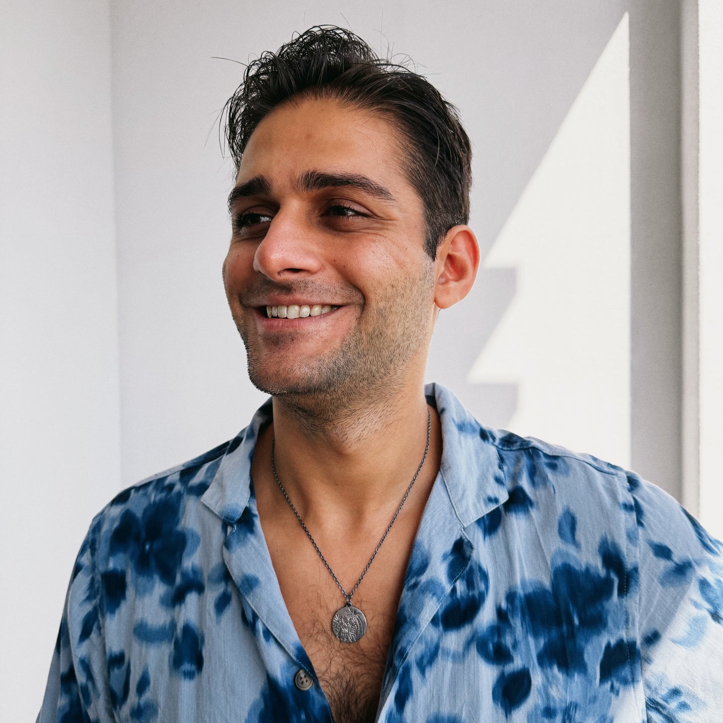 Go With The Flow Necklace - Hidden Depths - Silver 