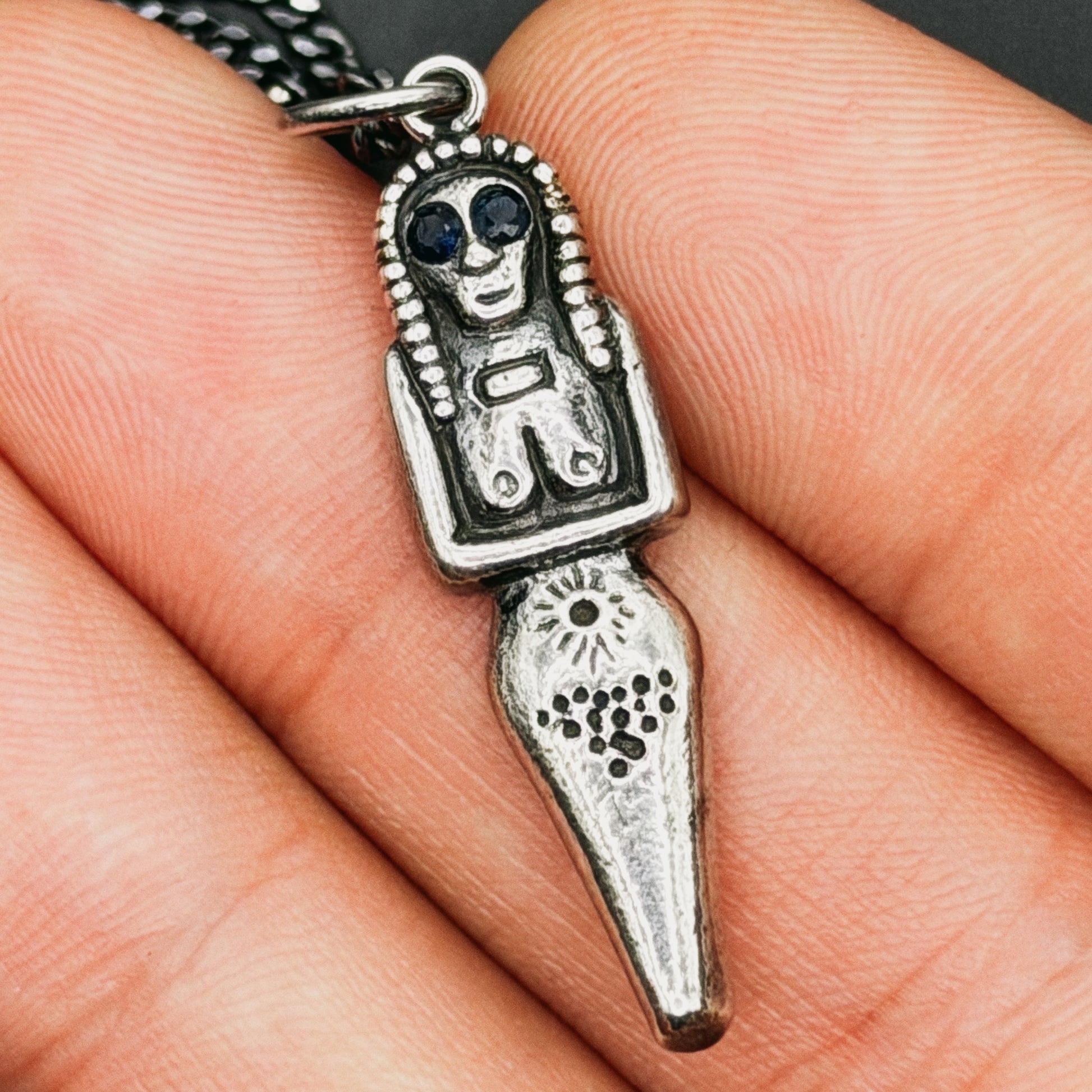Ancient Egyptian Figurine Necklace - Hidden Depths  