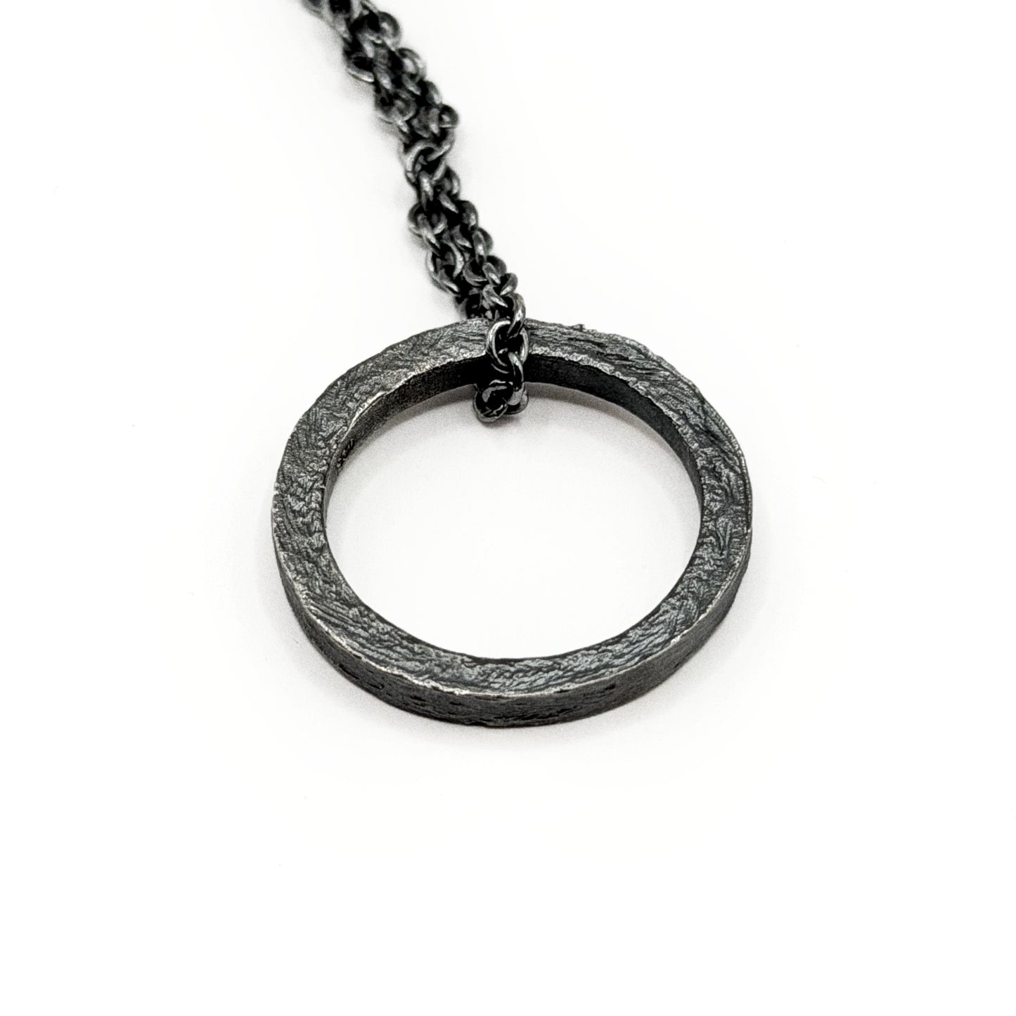 Geometric Circle Necklace