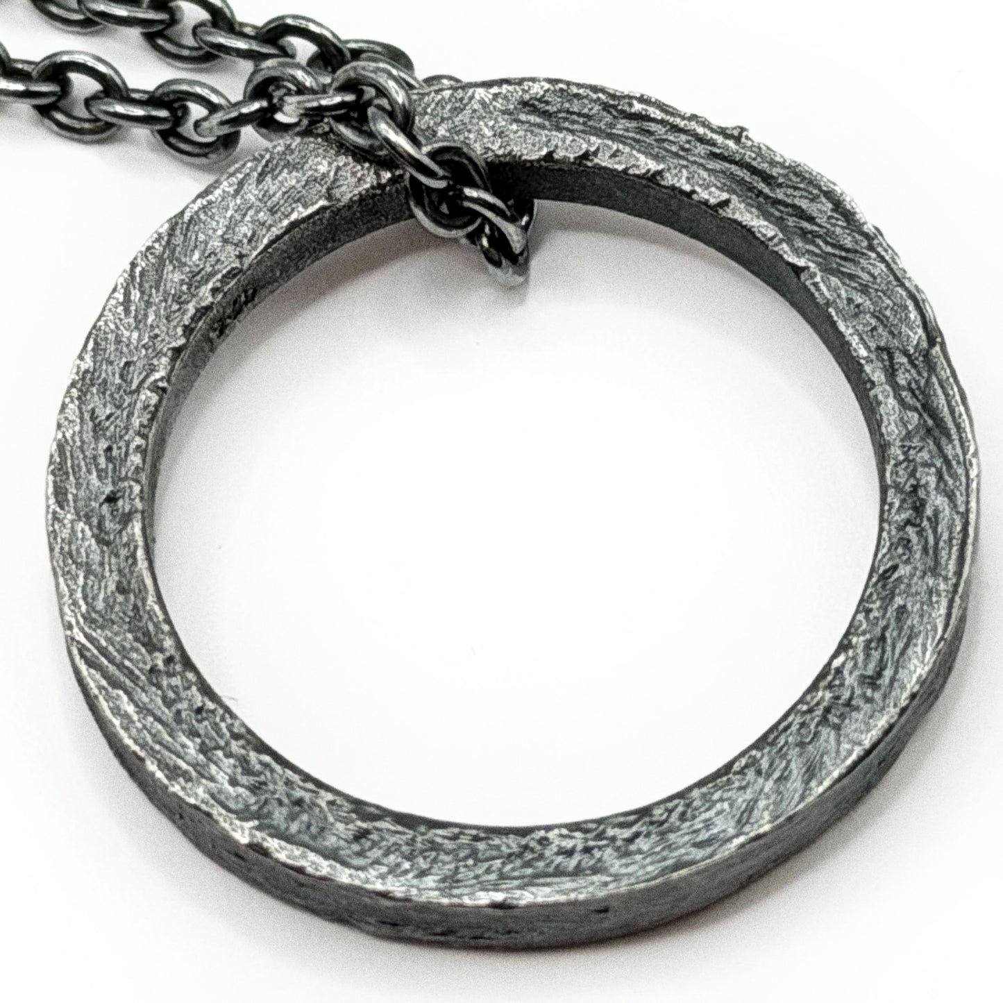 Geometric Circle Necklace
