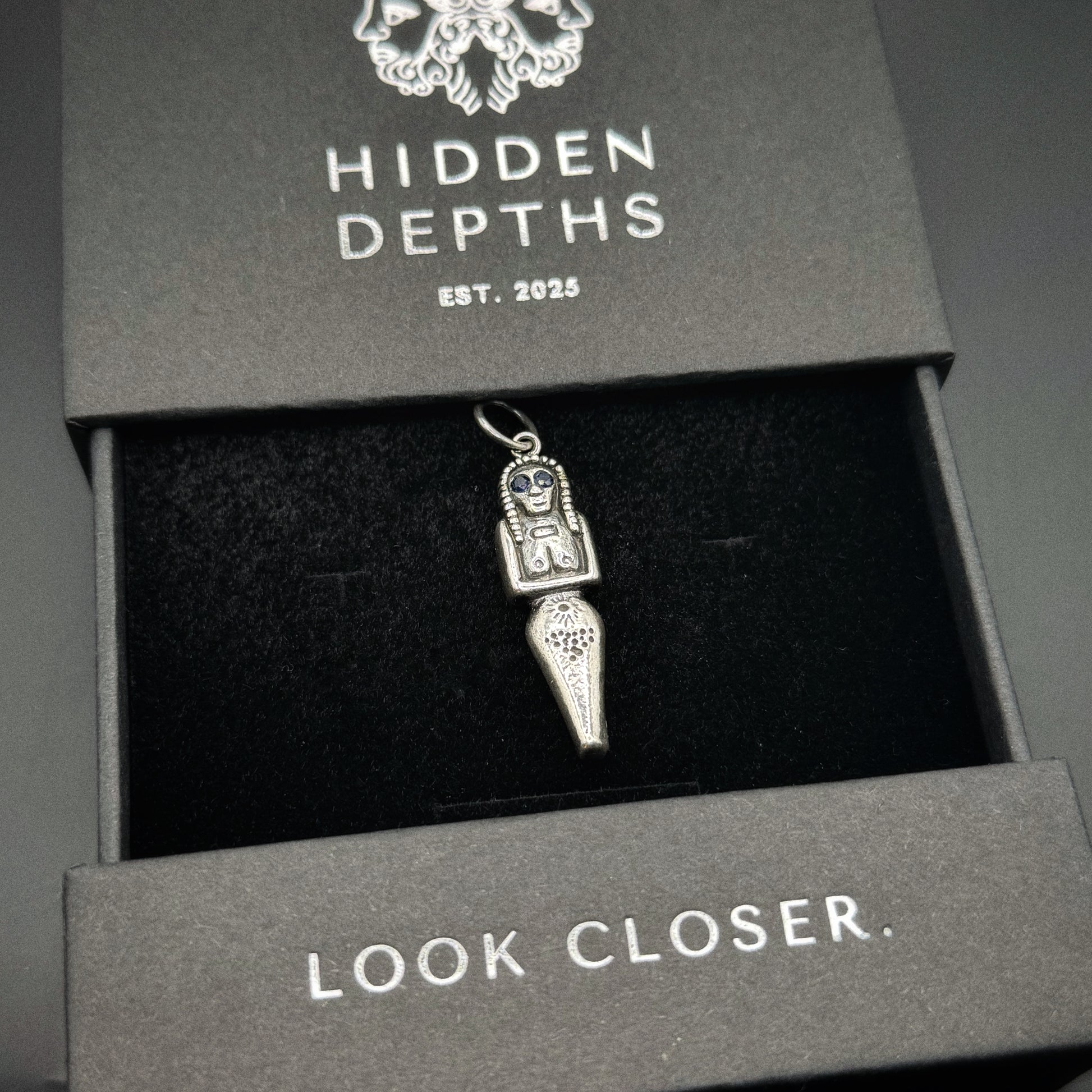 Ancient Egyptian Figurine Necklace - Hidden Depths  
