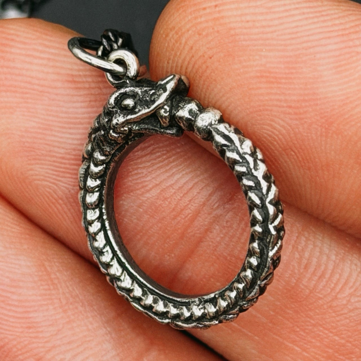 Ancient Ouroboros Pendant