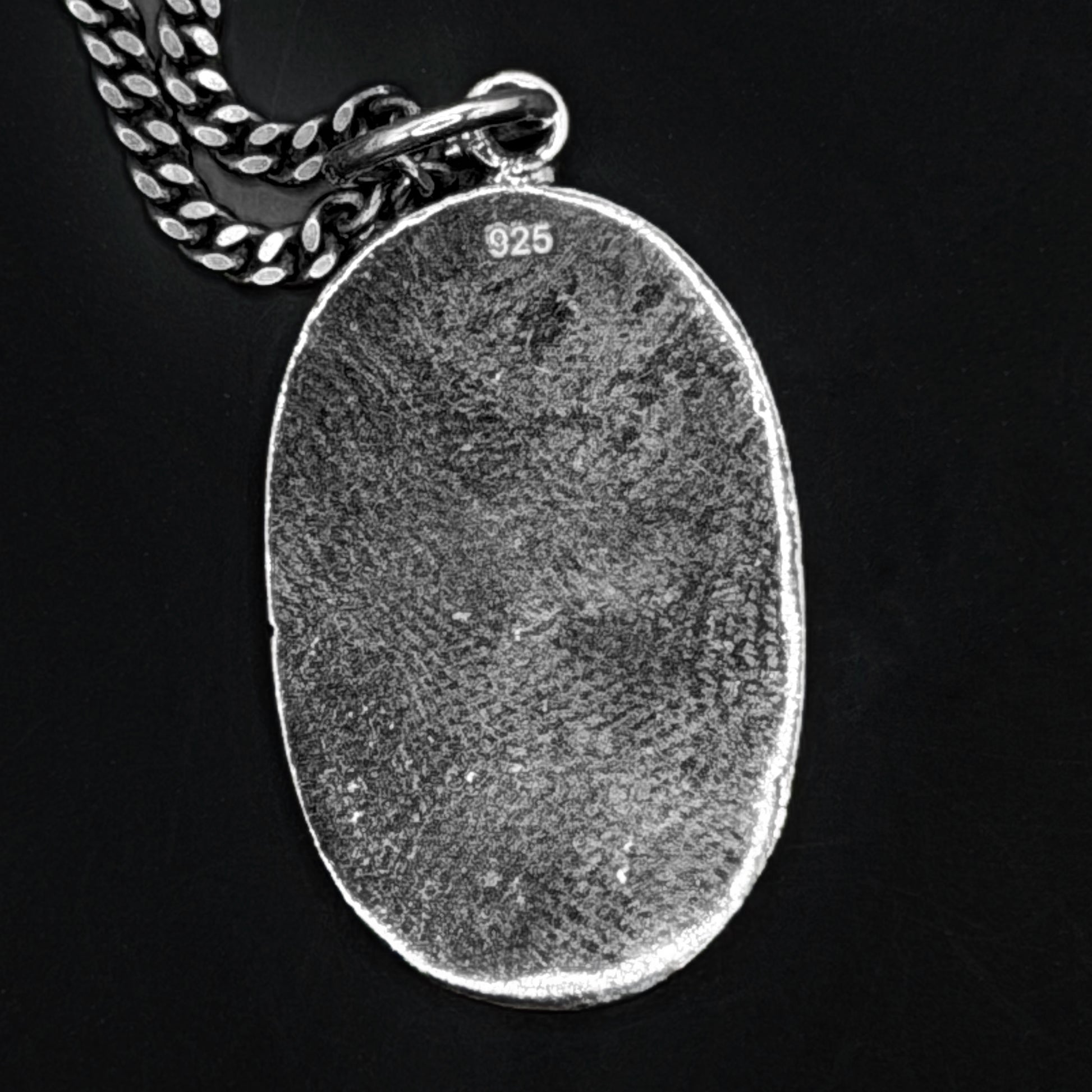 back view of pendant