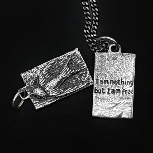 close up view of pendant