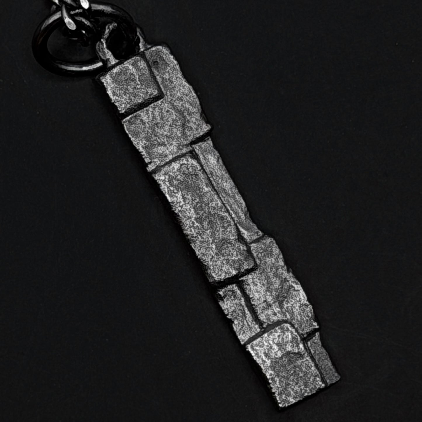 close up of geometric block