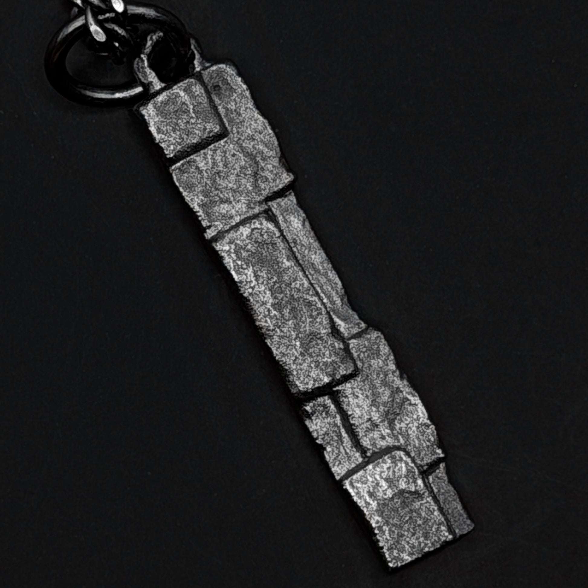 close up of geometric block