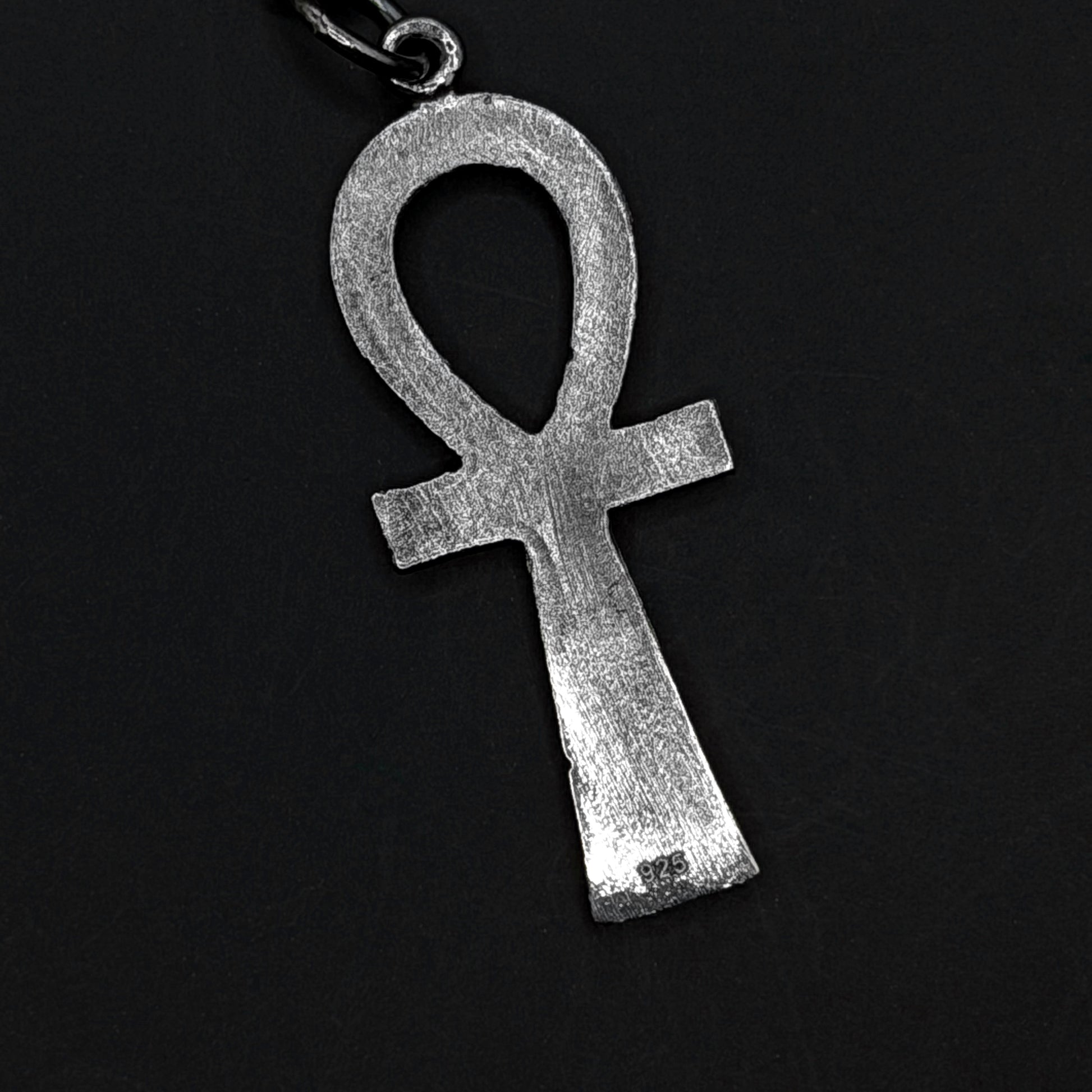 back view of ankh pendant