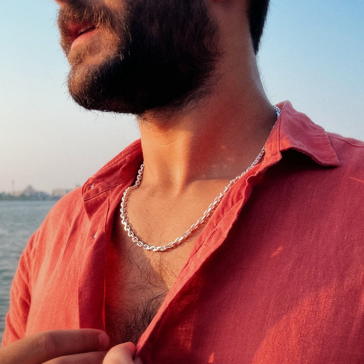 Drifter Cable Chain - Bright Silver