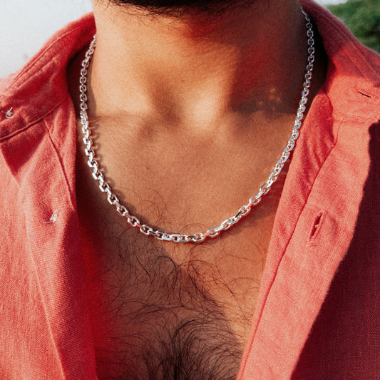 Drifter Cable Chain - Bright Silver