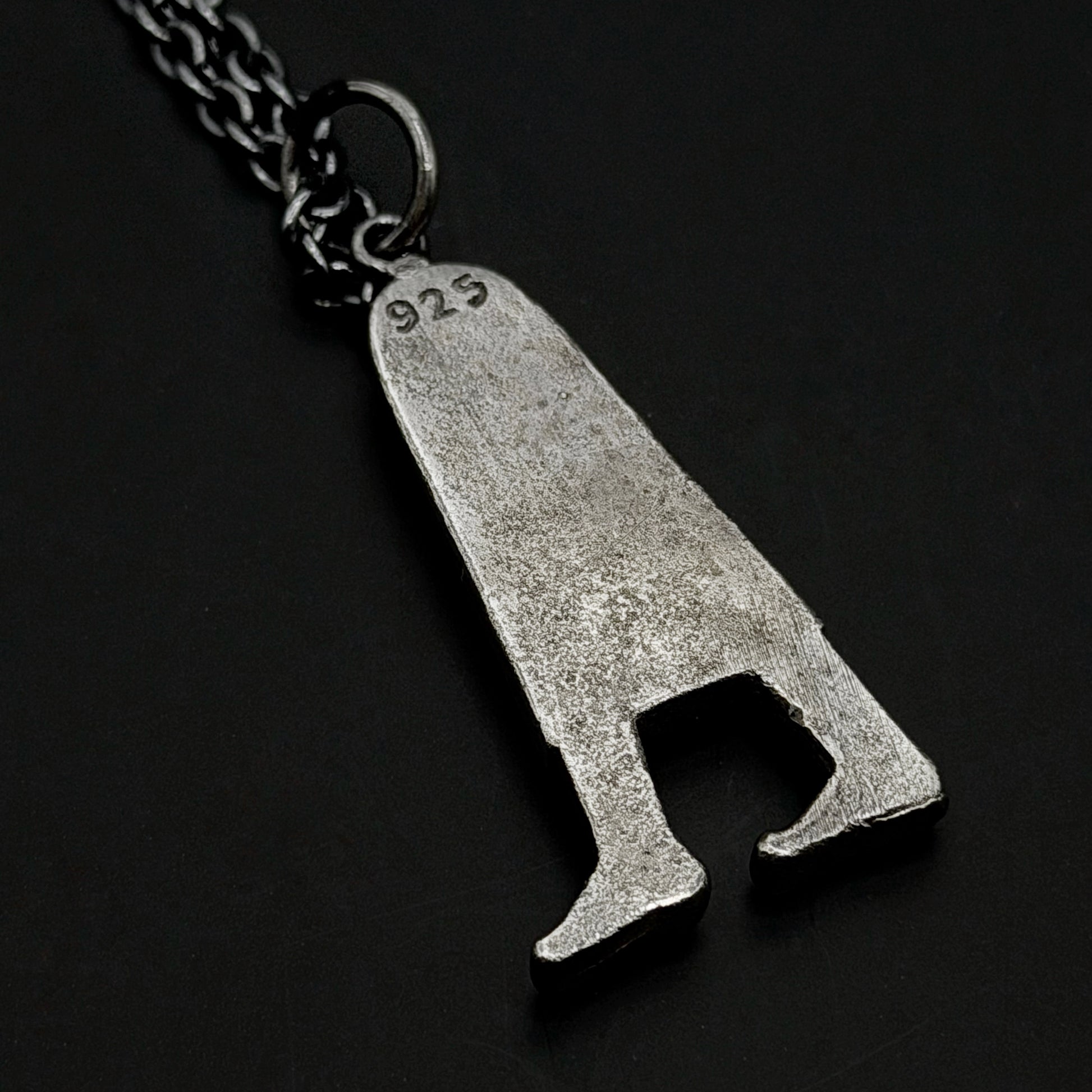 Medjed Pendant - Ancient Egyptian Inspired - Hidden Depths   Silver
