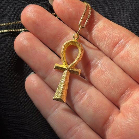 Gold Ankh Pendant