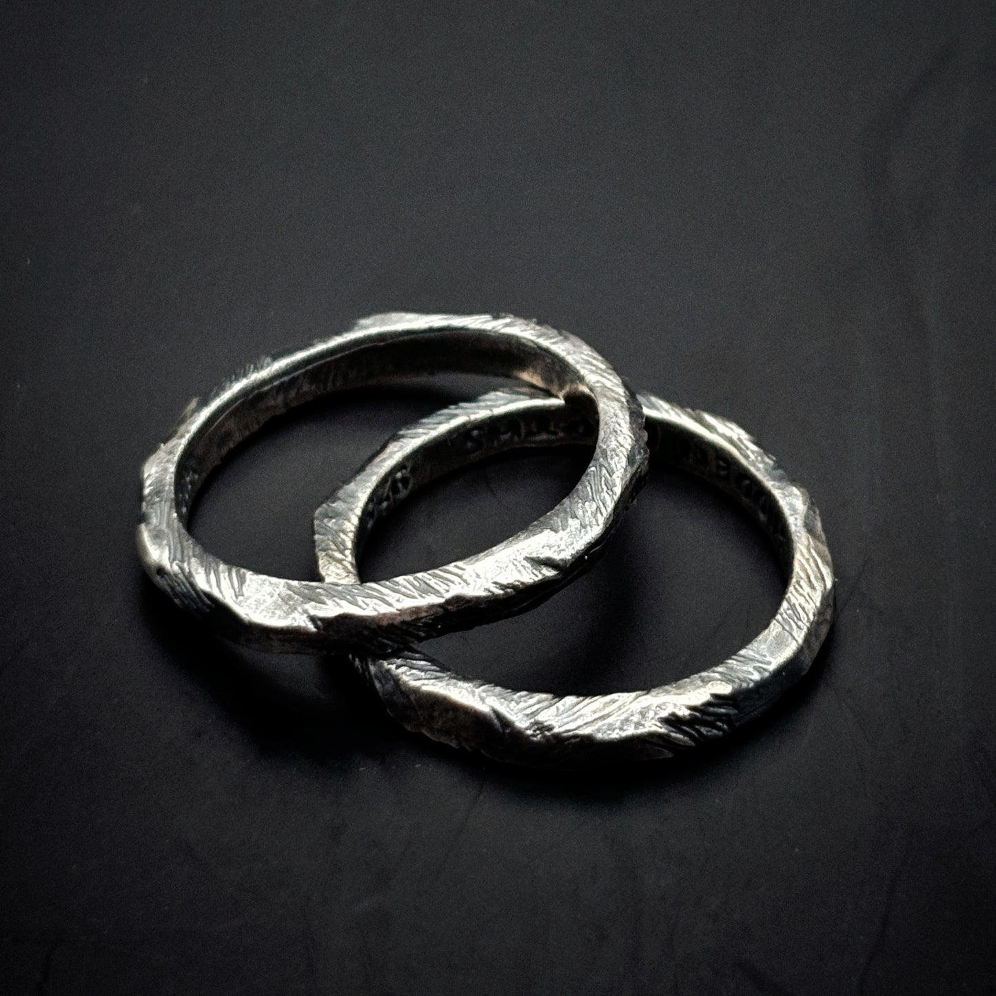 Rustic Stacking Rings