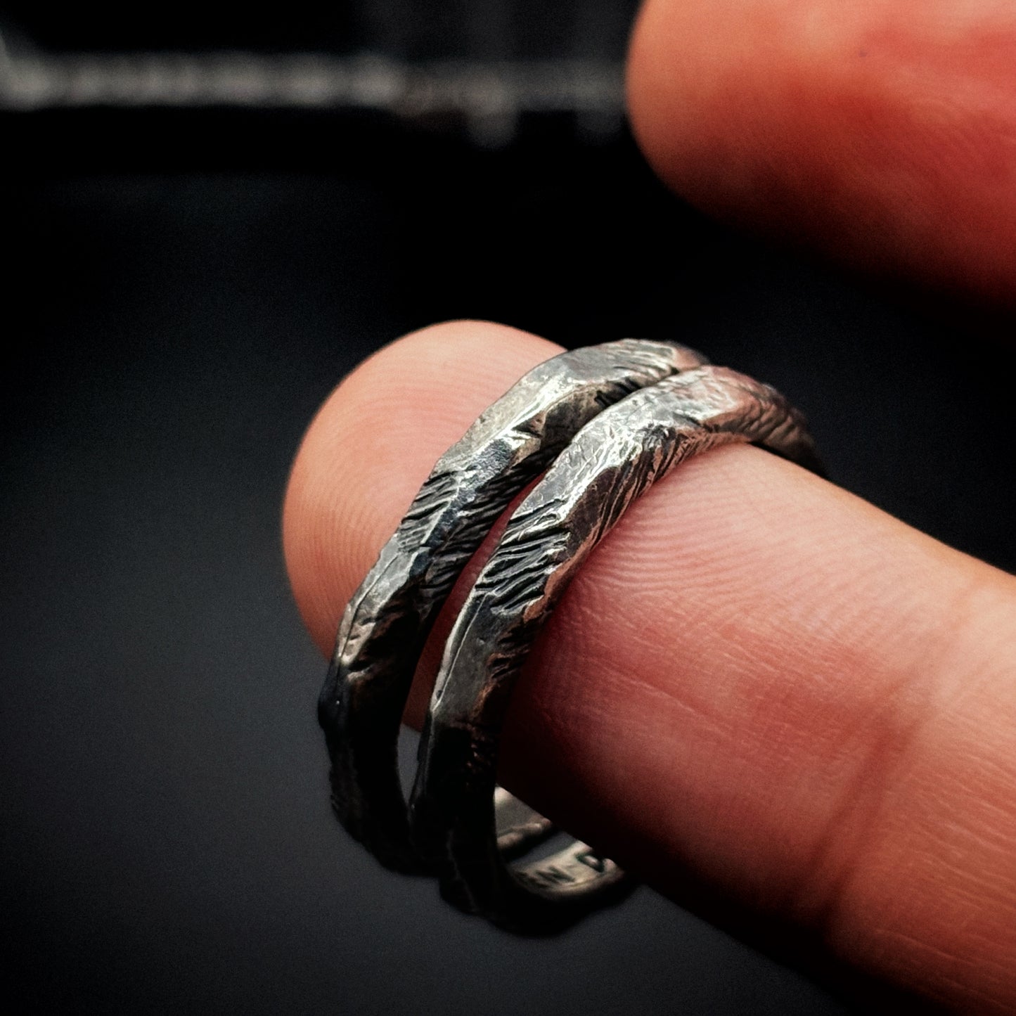 Rustic Stacking Rings