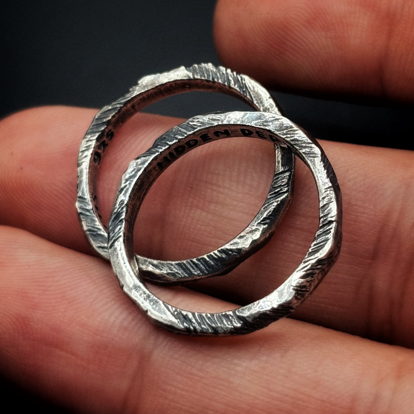 Rustic Stacking Rings