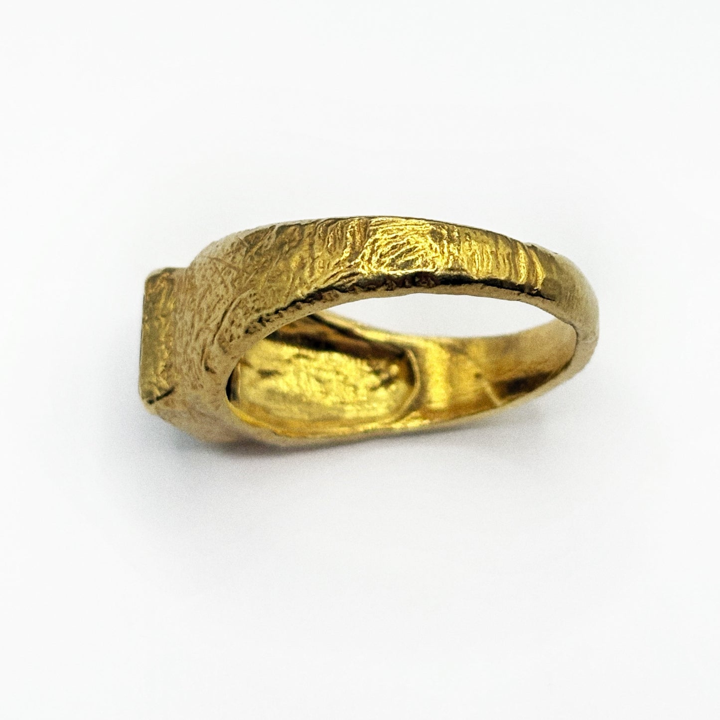 Black Onyx Gold Signet