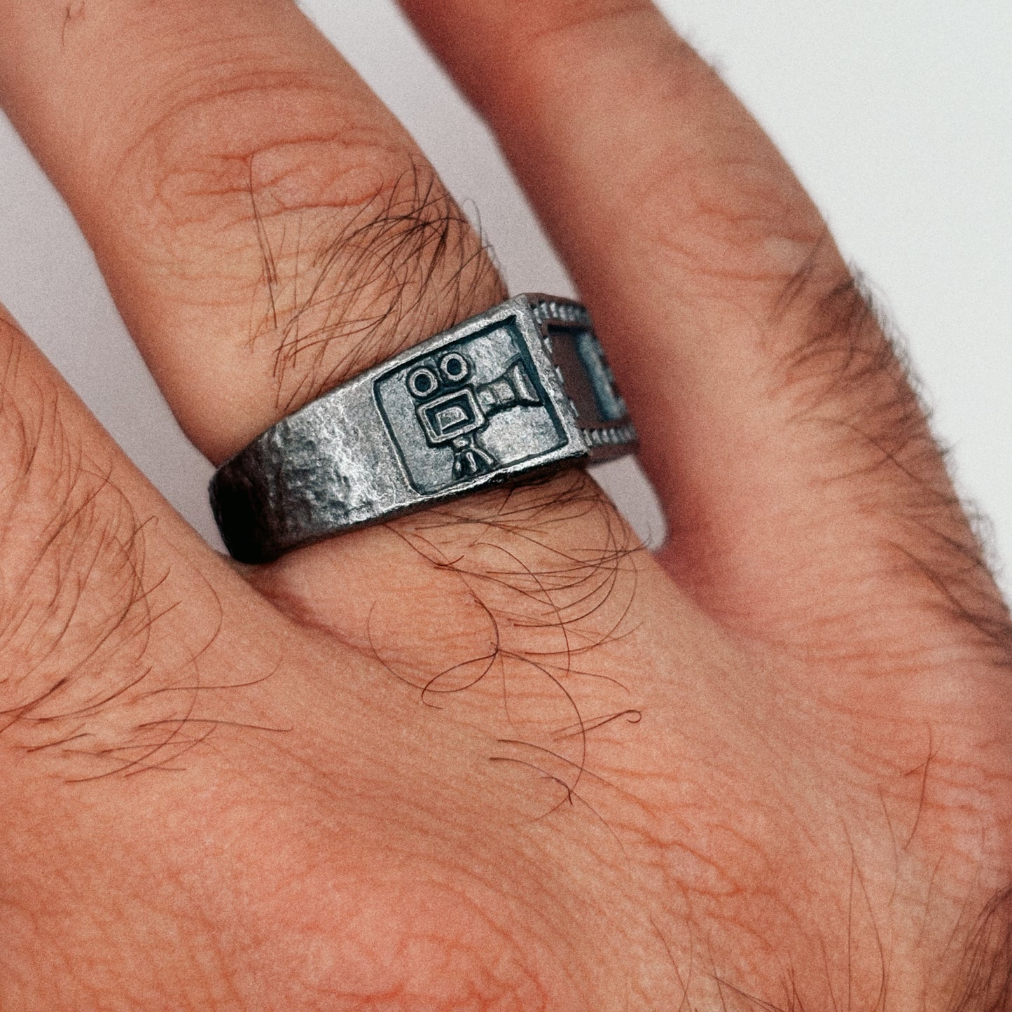 Cinephile Signet Ring