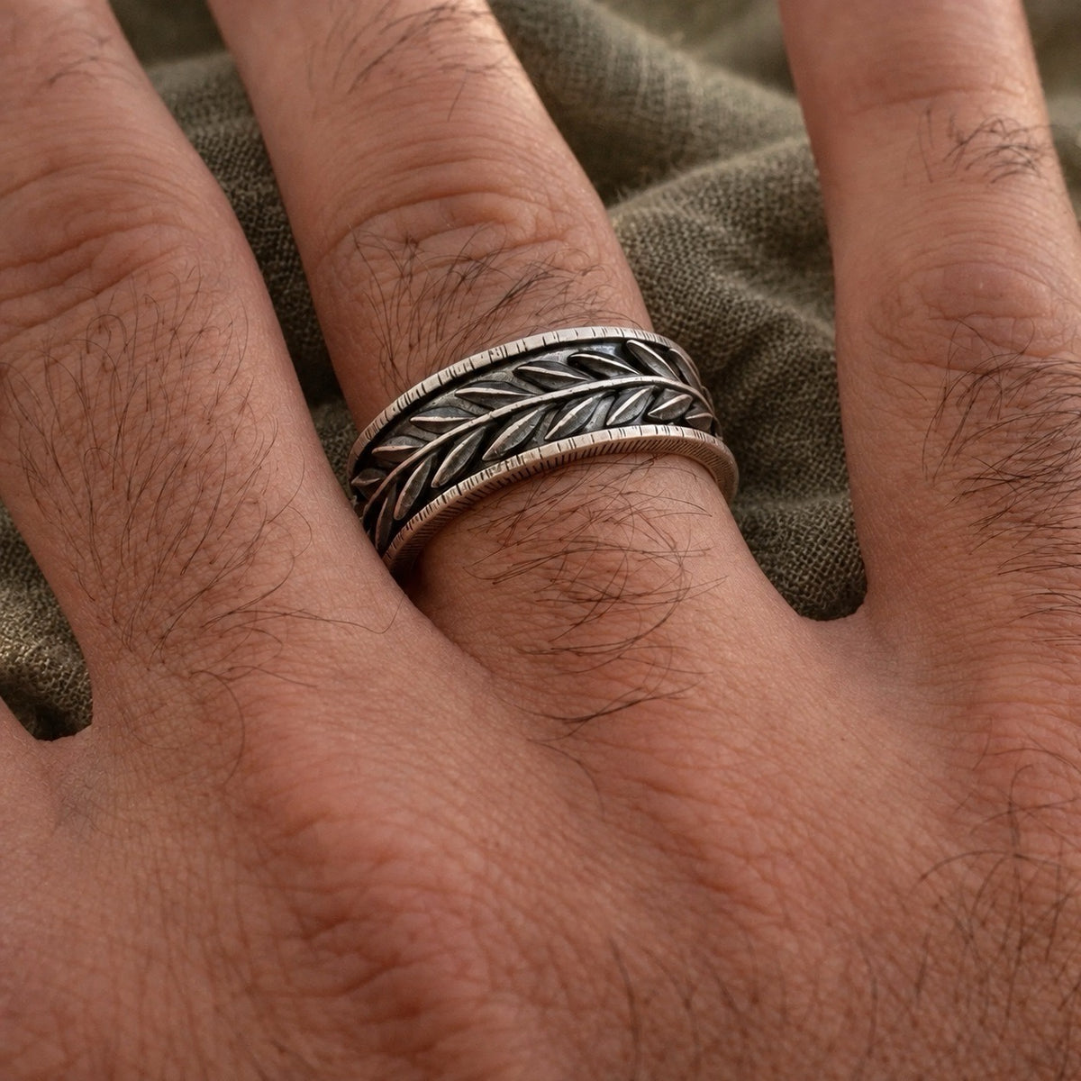 Ancient Laurel Ring