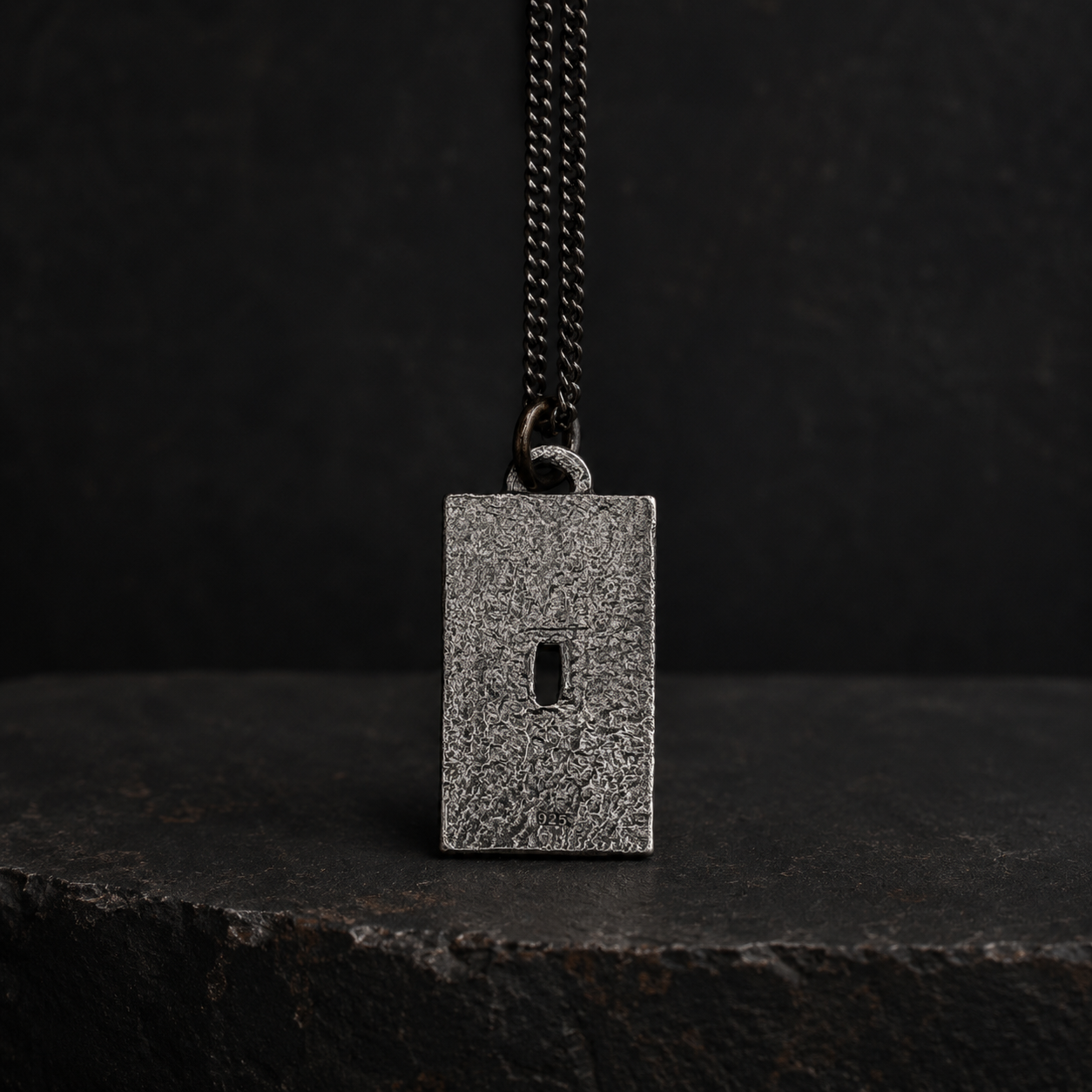Abstract Door Pendant Necklace