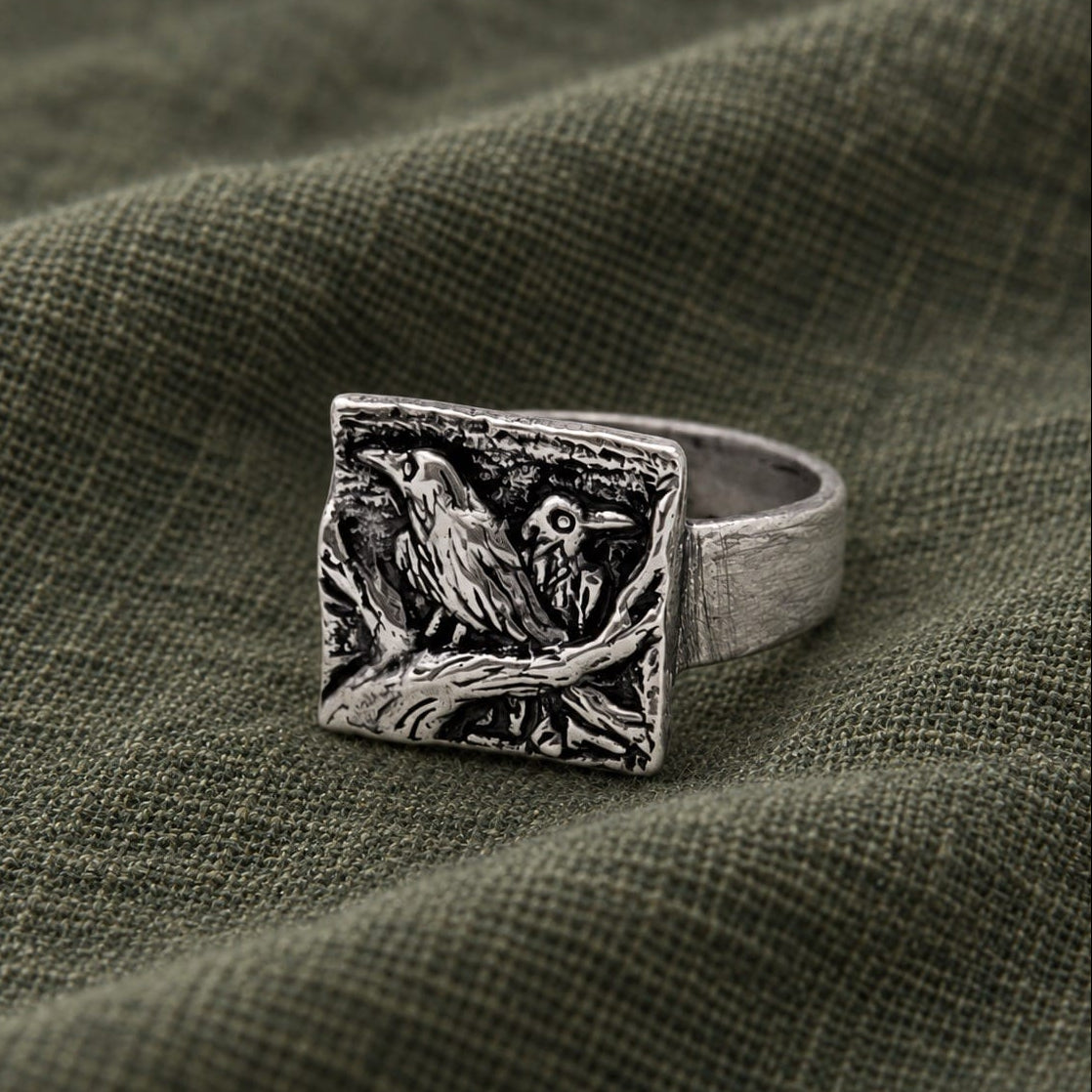 Odin's Ravens Ring