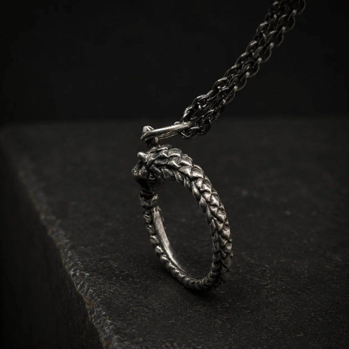 Ancient Ouroboros Pendant