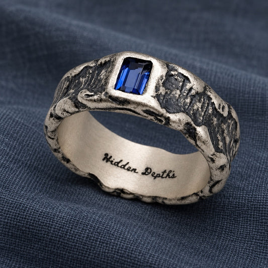 Molten Sapphire Ring