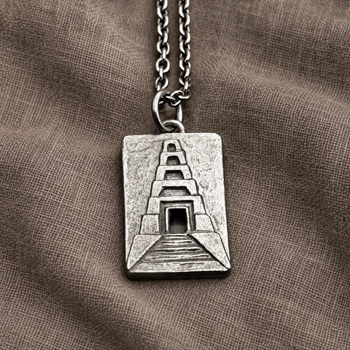 Ziggurat of Ur Pendant