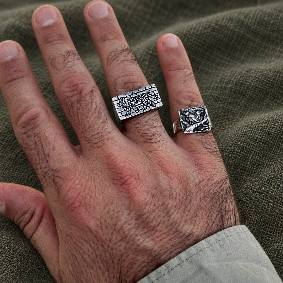 Odin's Ravens Ring