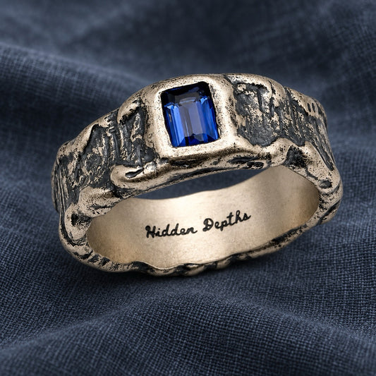 Molten Sapphire Ring
