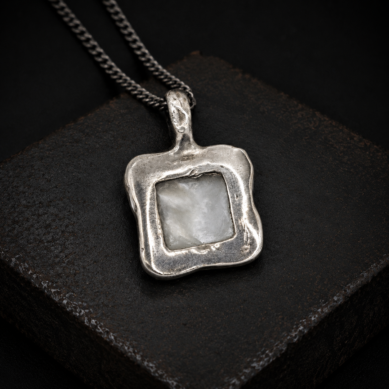Mother of Pearl Silver Pendant