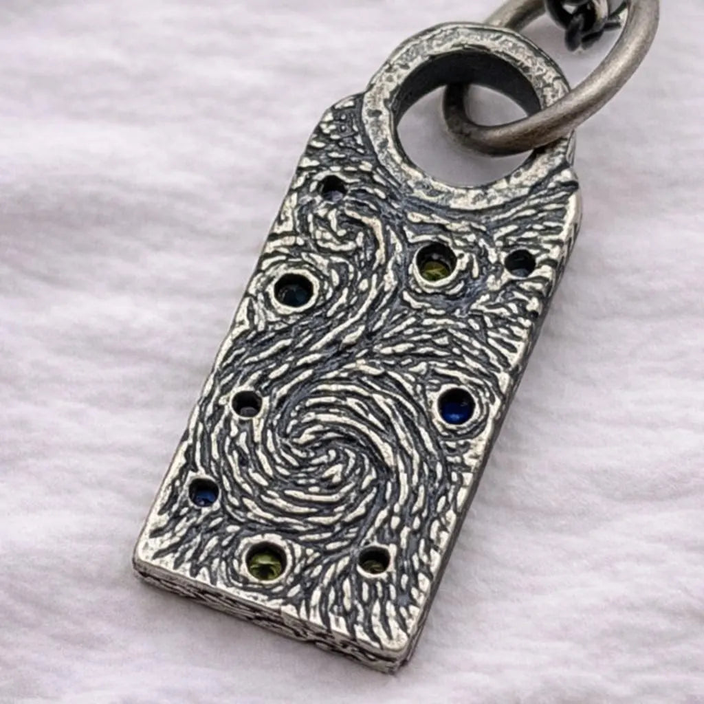 Van Gogh's Starry Night Necklace