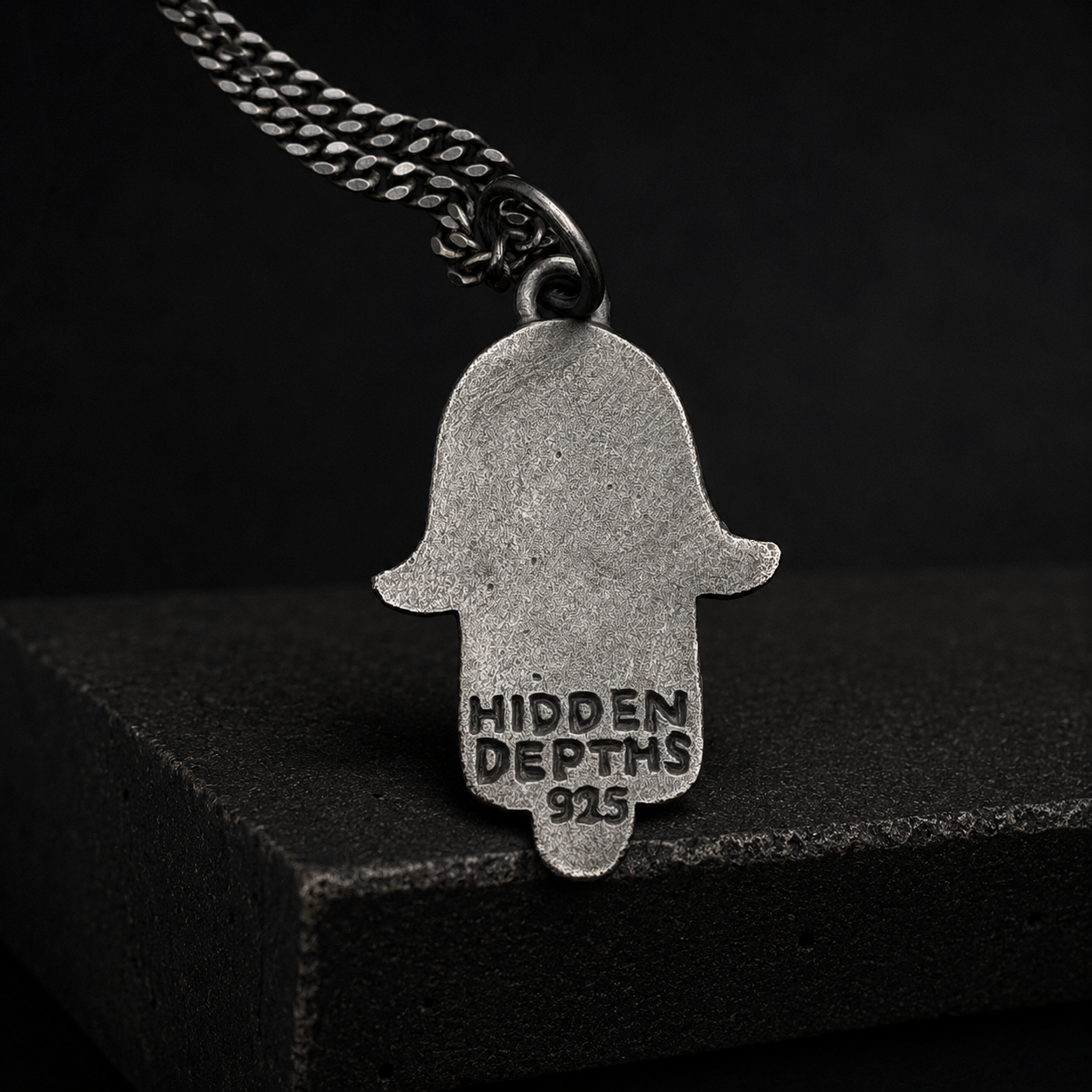 Men's Hamsa Silver Necklace
