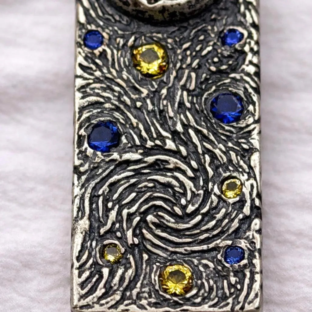 Van Gogh's Starry Night Necklace