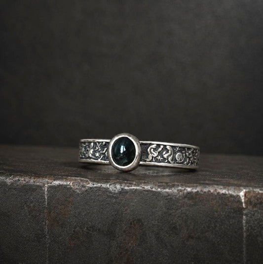 Medieval Marginalia Dainty Ring