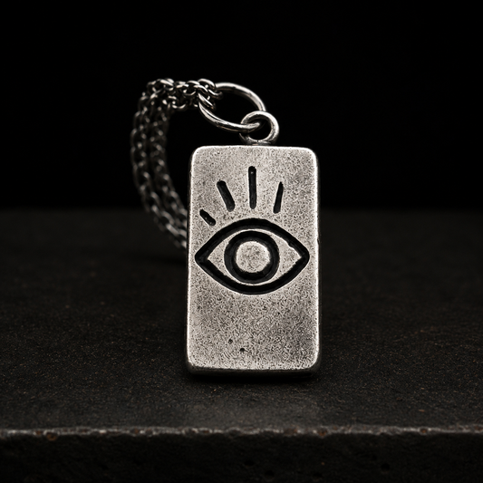 Evil Eye Silver Necklace