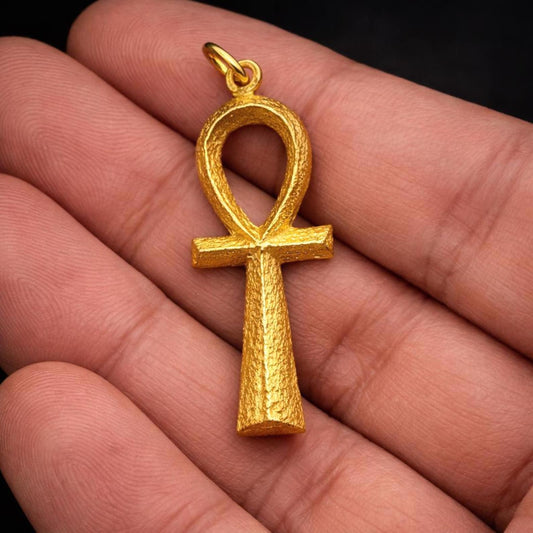 Gold Ankh Pendant