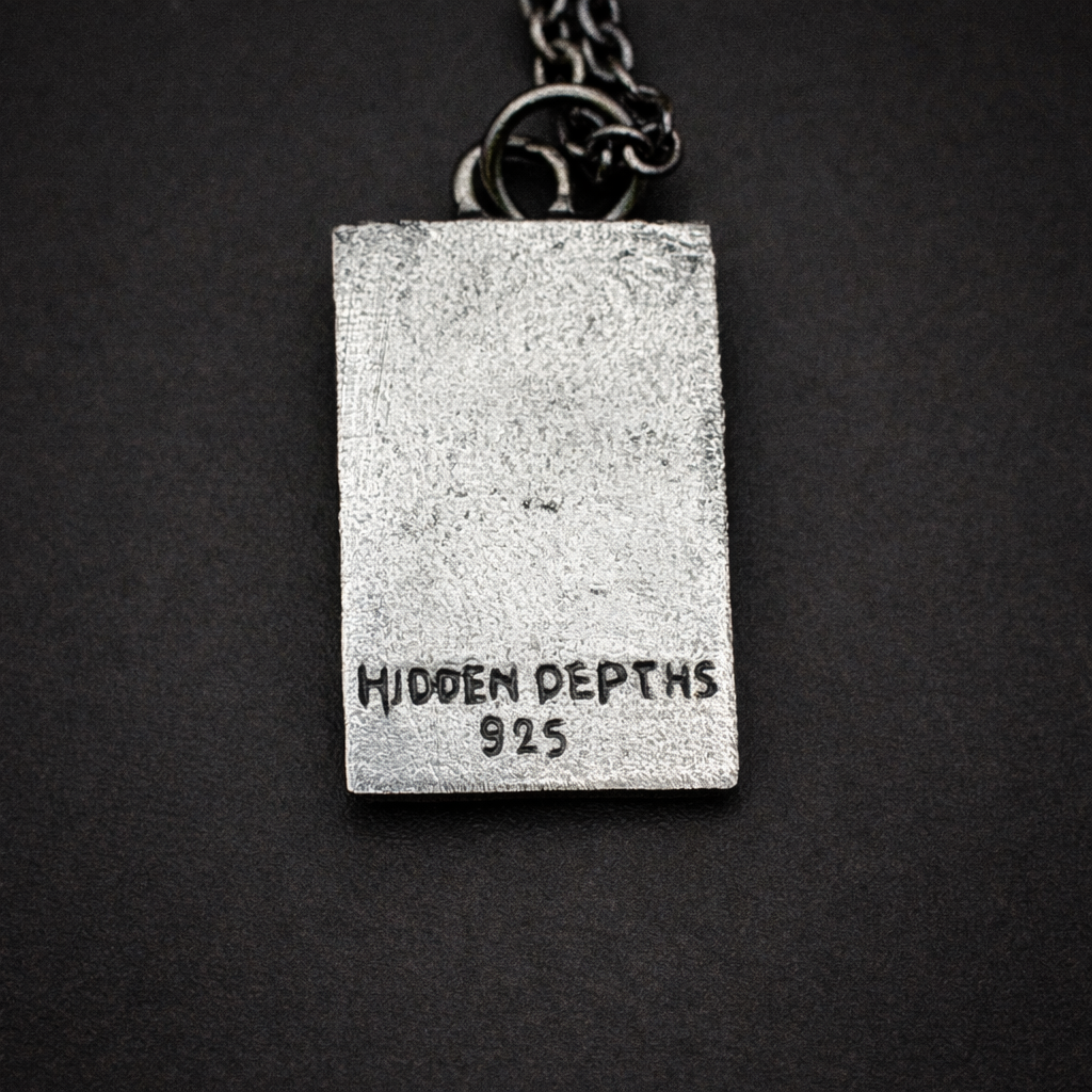 Spartan Warrior Silver Necklace - Hidden Depths  
