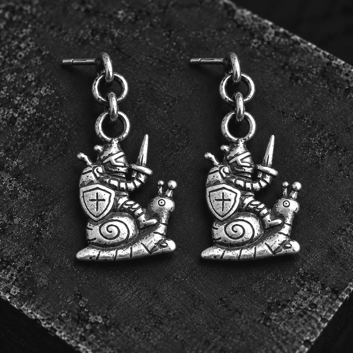 Medieval Knight Earrings