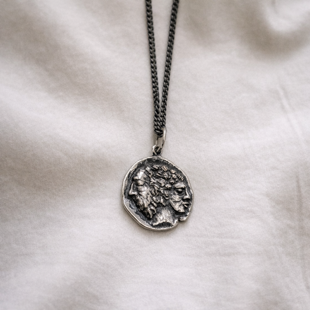 Janus Silver Necklace - Hidden Depths  