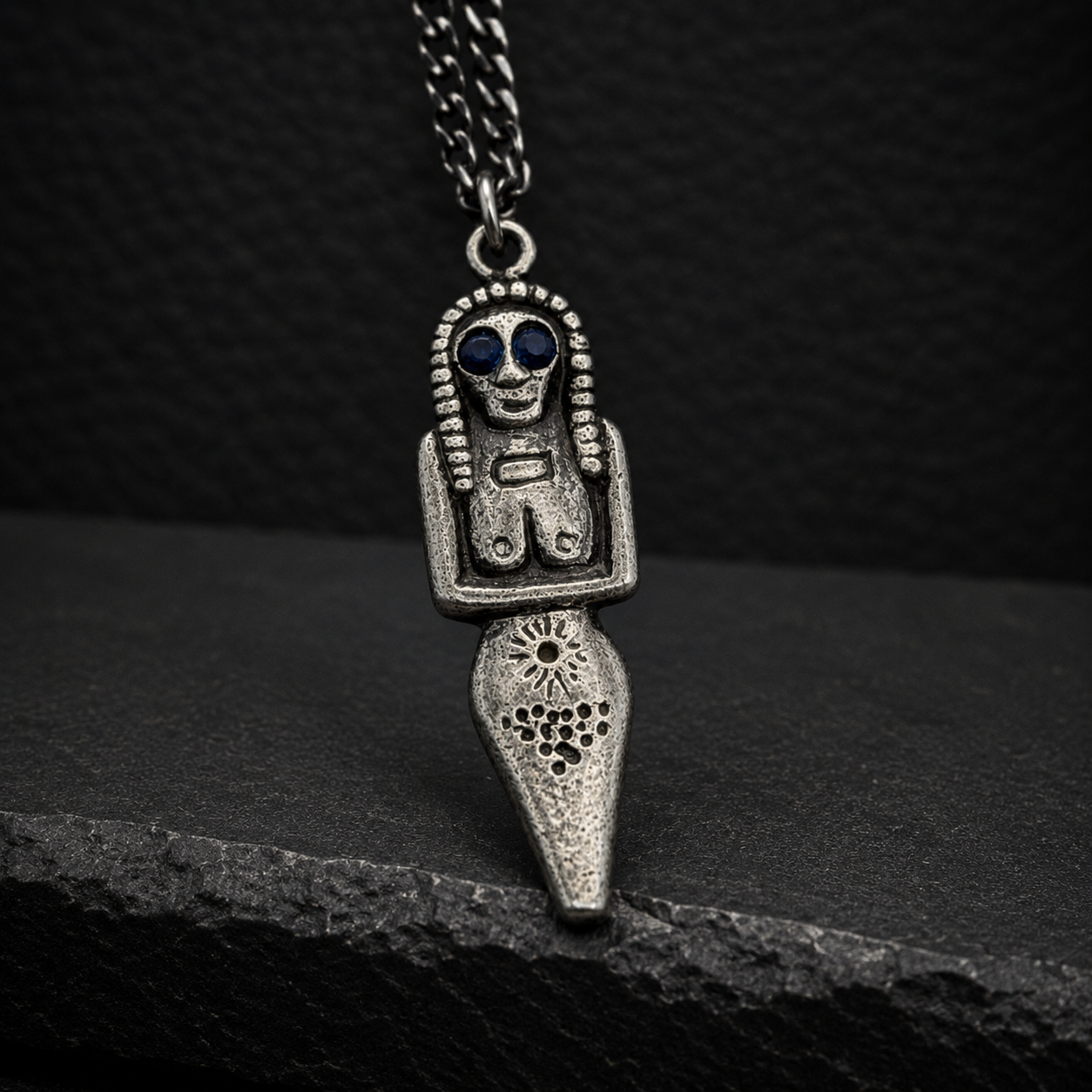 Ancient Egyptian Figurine Necklace