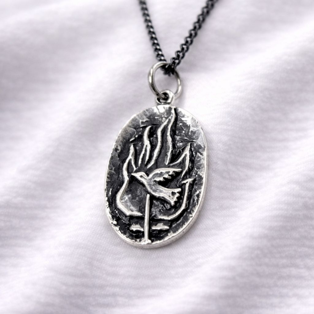 Plato's Cave Philosophy Pendant