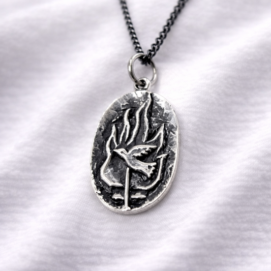 Plato's Cave Philosophy Pendant