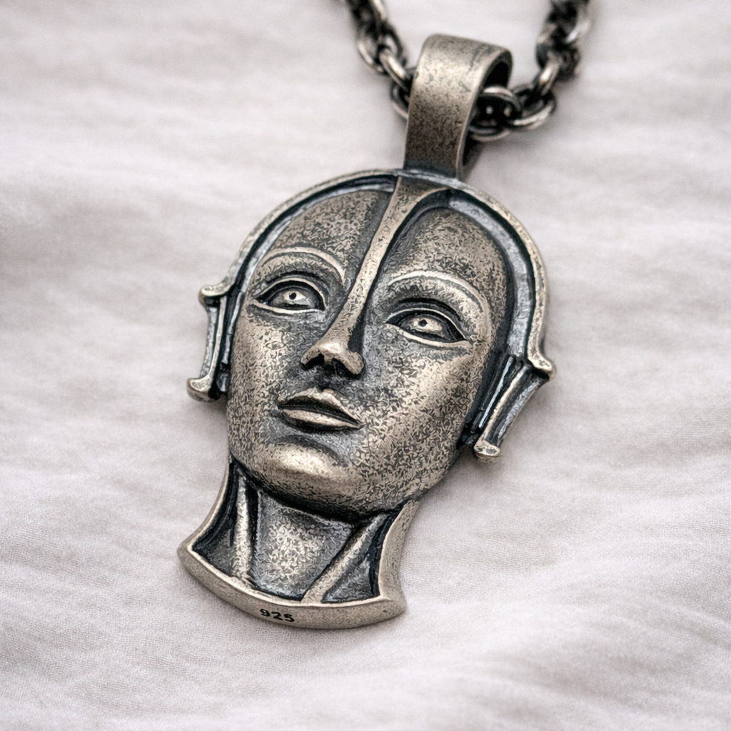 Metropolis Robot Necklace