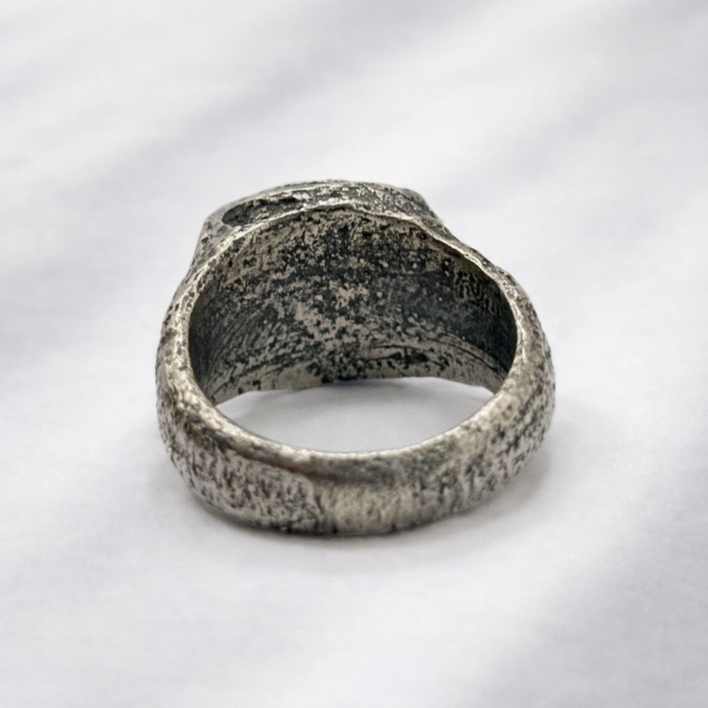 The Abyss Ring With Natural Gemstones - Hidden Depths  